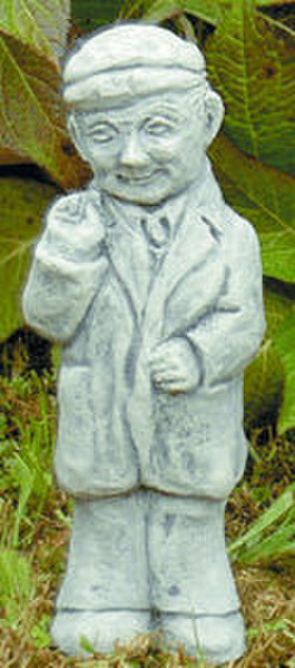 Good Luck Robert the Leprechaun Statue Made of Cast Stone